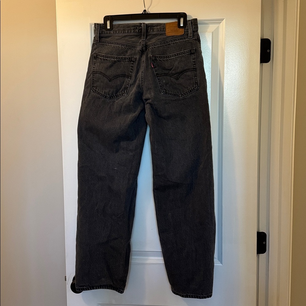 Levi’s Baggy Dad Jeans in black, size 26 - Picture 3 of 6
